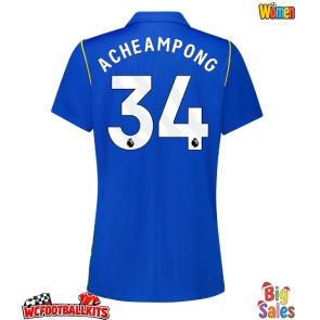 Chelsea Josh Acheampong #34 Replica Home Stadium Shirt for Women 2026-27 Short Sleeve